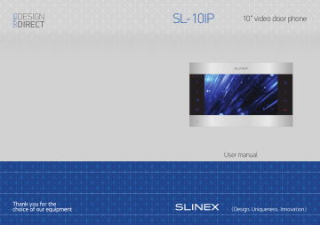 Slinex SL-10IP User Manual | Manualzz Slinex SL-10IP User Manual | Manualzz