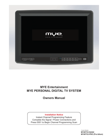MYE M156TV2-NAQ2 Owner's Manual | Manualzz MYE M156TV2-NAQ2 Owner's Manual | Manualzz
