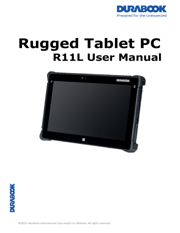 Durabook R11L User Manual | Manualzz Durabook R11L User Manual | Manualzz