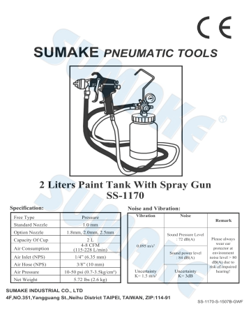 Sumake SS-1170 Owner's Manual | Manualzz Sumake SS-1170 Owner's Manual | Manualzz