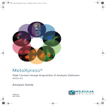 Molecular Devices MetaXpress software User Guide