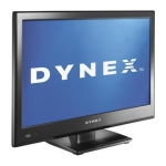 Dynex DX-19E220A12 19" Class Quick Setup Guide