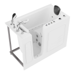 Universal Tubs HD3260RWD-CPM Safe Premier 60 in. x 32 in. Right Drain Walk-In Air and Whirlpool Jetted Bathtub Installation &amp; Operating Instructions