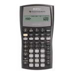 Texas Instruments BA II PLUS User Guide