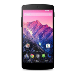 LG Nexus Nexus 5 Android Mobile Technology Platform 4.4 Quick Start Guide