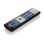 Philips Universal remote control SRU4006/27 Owner's Manual