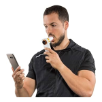 Gima 33681 SMART ONE PEAK FLOW and FEV1 on SmartPhone Bedienungsanleitung