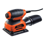Black &amp; Decker KA400 Orbital sander Benutzerhandbuch