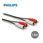 Philips Stereo audio cable SWA2521W Datasheet