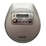 Philips Przenośny odtwarzacz CD AX2301/00Z Instrukcja obsługi