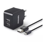 Philips DLP2307/12 USB wall charger Product Datasheet