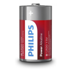 Philips LR20P2B/40 Power Alkaline 배터리 제품 데이터 시트
