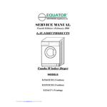 Equator Washer/Dryer EZ 2512 CEE Owner's Manual
