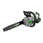 Ego CS1600 Power+ 16" Chain Saw Owner's Manual