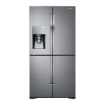 Samsung RF28K9070SR/AA 4 Door French Door Refrigerator Specification Sheet