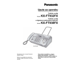 Panasonic KXFLM653FX Upute za uporabu