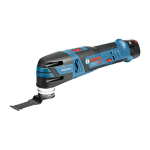 Bosch GMF 10.8V-28（2.0Ahバッテリー1個、充電器、ケースL-BOXX136付） ユーザーマニュアル