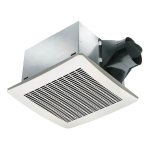 Delta Breez VFB25ADBT Signature Series 110 CFM Ceiling Bathroom Exhaust Fan with Bluetooth Speaker, ENERGY STAR Assembly Instructions