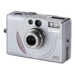 Cannon Digital Camera PS1025 User guide