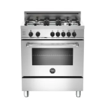 Bertazzoni MAS304GASXE 30 4-Burner, Gas Oven Specifications