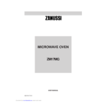 ZANUSSI ZM17TG User Manual