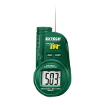 Extech Instruments IR201A Pocket IR Thermometer Manuale utente