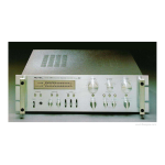 Rotel RA-2020 Technical Manual