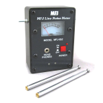 AC Line Noise Meter MFJ-852 Instruction Manual