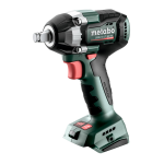 Metabo SSW 18 LTX 300 BL impact drivers/wrench Mode d'emploi