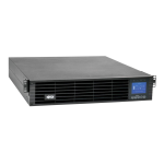 Tripp Lite SmartOnline 200-240V 3kVA 2.5kW On-Line Double-Conversion UPS, Extended Run, SNMP, Webcard, 2U Rack/Tower, USB, DB9 Serial Owner's manual