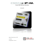 CSLab CSMO IP-M User manual