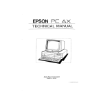 Epson Apex 110 Product Support Bulletin