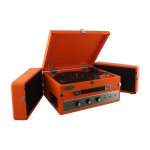 PyleHome PLTT82BTOR Record Player Turntable Speaker System Owner's Manual