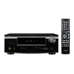 Denon AVR-391 Home theater receiver Quick Start Guide
