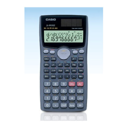 CASIO FX Series Calculator User Guide + AI Chat | Manualzz