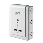 APC 6-Outlet Essential SurgeArrest Wall Mount Specification