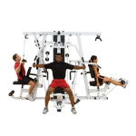 Body-Solid LP40S Leg Press Option for EXM4000S Owner's Manual