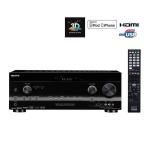 Sony STR-DH820 STR-DH820 Home cinema AV receiver Bedienungsanleitung
