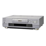 Sony VCR DSR-30P Operating instructions