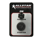 Allstar Performance ALL80150 Switch Panel Instruction