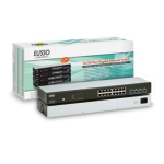 Eusso UGS5816-RWG4 16-Port Web Smart Gigabit Switch + 4 Shared Mini-GBIC Ports Instruction manual