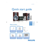 Philips MCB700/05 Micro Hi-Fi System Product Datasheet