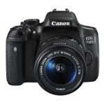 Canon EOS 750D DSLR Instruction Manual