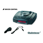 Quintezz Drive Control Pro detector Owner Manual