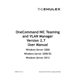 Broadcom OneCommand ManagerCommand Line Interface User Guide
