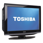 Toshiba 26CV100U LCD Television with DVD Owner's Manual