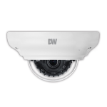 Digital Watchdog DWC-MD724V MEGApix&reg; 2.1MP/1080p ultra low-profile indoor dome IP camera manual