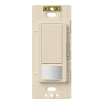 Lutron MS-OPS2H-2-LA Maestro Motion Sensor Switch, 2-Amp, Single-Pole, Light Almond (2-Pack) Specification
