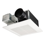Fantech FQ 110 FQ Quiet 110 CFM Ceiling Bathroom Exhaust Fan, Energy Star Installation manual