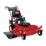 Toro 36in Recycler Kit, TURBO FORCE Cutting Unit for Mid-Size Mowers Attachment Gu&iacute;a de instalaci&oacute;n
